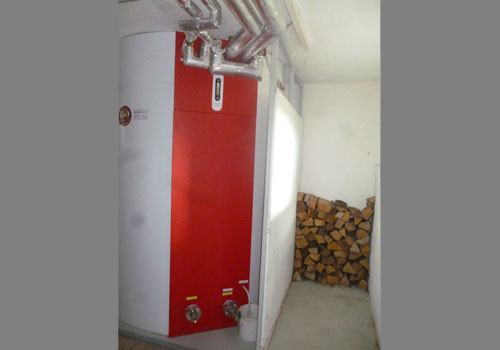 Wärmehamster mit Holzheizung und Solarthermie